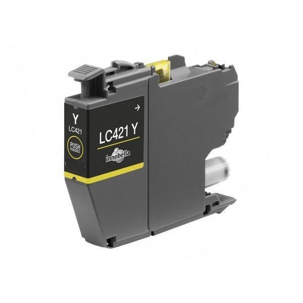 Cartuccia LC421Y BROTHER giallo 200 PAGINE - compatibile | stampaperfetta.it