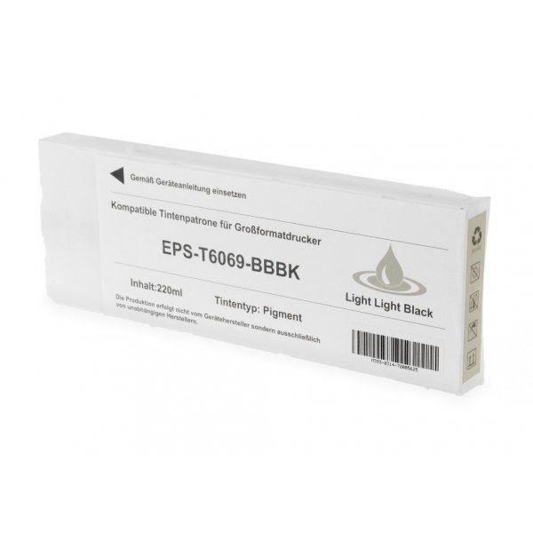 Cartuccia C13T606900 EPSON nero chiaro chiaro 4000 PAGINE - compatibile | stampaperfetta.it
