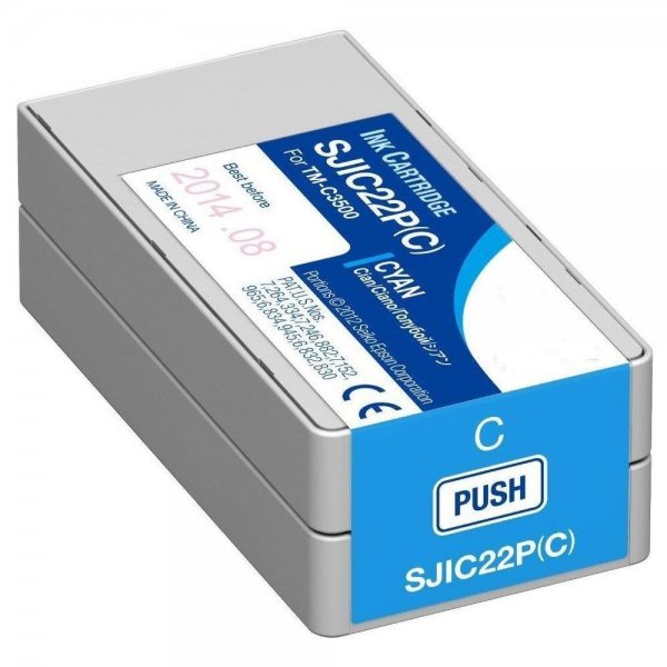 Cartuccia C33S020602 EPSON ciano 600 PAGINE - compatibile | stampaperfetta.it