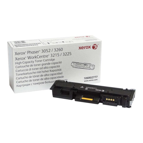 Toner 106R02777 XEROX nero 3000 PAGINE - originale | stampaperfetta.it
