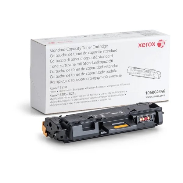 Toner 106R04346 XEROX nero 1500 PAGINE - originale | stampaperfetta.it