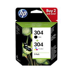 Multipack cartucce 3JB05AE HP nero + colore 100+120 PAGINE - originale | stampaperfetta.it