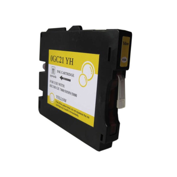Cartuccia 405535 RICOH giallo 1000 PAGINE - compatibile | stampaperfetta.it