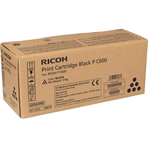 Toner 408314 RICOH nero 17000 PAGINE - originale | stampaperfetta.it